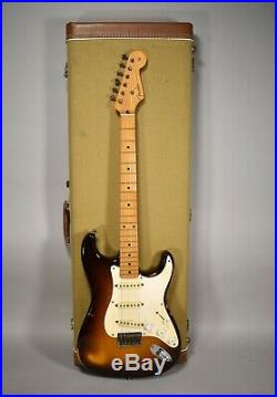 1955 Fender Stratocaster Sunburst Finish Original Vintage Hardtail Guitar