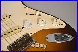 1955 Fender Stratocaster Sunburst Finish Original Vintage Hardtail Guitar
