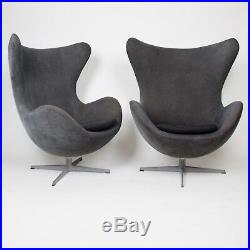 1960s Egg Chairs by Arne Jacobsen for Fritz Hansen Original Vintage Denmark