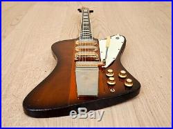 1964 Gibson Firebird VII Vintage Electric Guitar Sunburst, Clean & Original