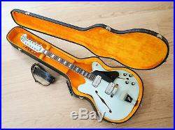 1967 Fender Coronado XII Vintage Guitar Sonic Blue Near Mint 100% Original withohc
