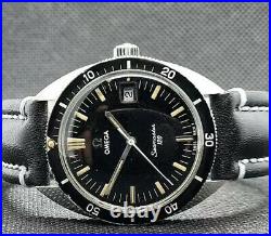 1968 Original Omega Seamaster 120 136.027 37mm 613 Manual Wind Steel Men's Watch