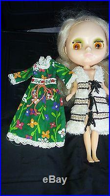 1972 Kenner BLYTHE Doll Original BLOND plus TAGGED Original Dress 1970'S Vintage