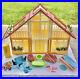 1978-Yellow-Barbie-Dream-House-A-Frame-Furniture-Accessories-Mattel-1970s-Vtg-01-pys
