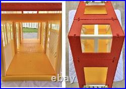 1978 Yellow Barbie Dream House A Frame Furniture & Accessories Mattel 1970s Vtg