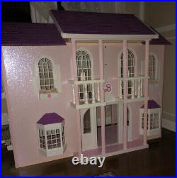 1990 Barbie Magical Mansion House Only Great Collector Item See Desc