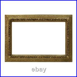 19th cent old wooden frame in original condition dimensions 33.5 x 20.5 in