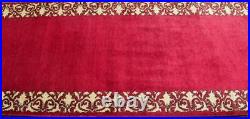 2'8 x 11'3 Rare Narrow Signed Vintage Handmade Oriental Wool Rug Runner 3 x 11