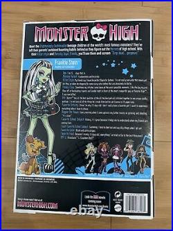 2009 Mattel Monster High Original 1st First Wave Frankie Stein Doll Watzit New
