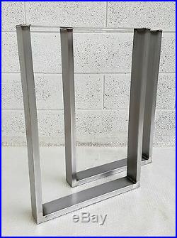 2x Table / Bench legs Designer Metal Steel Industrial Sherwood Leg MADE IN UK