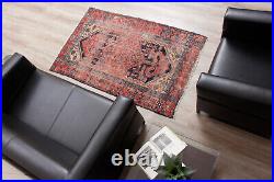 3'2''x5 Hand Knotted Oriental Vintage Wool Traditional Area Rug