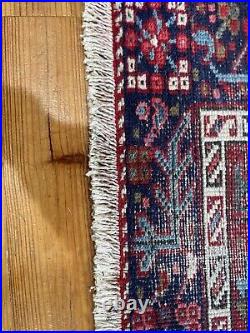 3 x 5 Antique 102yr Old Heriz Persiaan Carpet