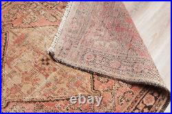 4'2''x6'2'' Hand Knotted Oriental Vintage Wool Traditional Area Rug