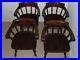 4-Vintage-Ethan-Allen-Antique-Pine-Collection-Old-Tavern-Dining-Captains-Chairs-01-dgb