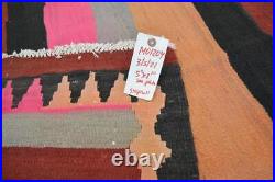 5'2 x 8'10 Vintage S Antique Wool Area Rug Handmade Flatweave Estate Kilim 5 x 9