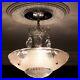 581-Vintage-antique-Glass-Ceiling-Light-Lamp-Fixture-Chandelier-art-deco-pink-01-dg