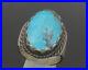 925-Sterling-Silver-Vintage-Antique-Turquoise-Cocktail-Ring-Sz-12-5-RG20516-01-tkxc