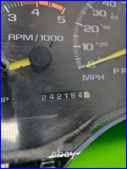 95-99 Suburban Tahoe Yukon Chevy GMC C K DIESEL Speedometer 243k OEM 16201515