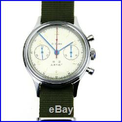 AD10 Seagull Chronograph Mens watch Pilot D304 1963 Mechanical Vintage Airforce