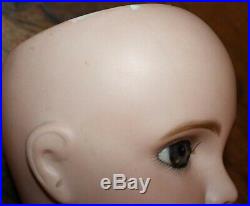 Adorable 18 Size 8 SFBJ/Jumeau doll with Sleep eyes/beautiful faux mohair wig