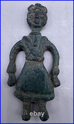 Ancient Indus Valley Bronze Statue, mohenjo Daru Bronze Statue