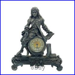 Antique 18th Century Ansonia Clock Co. Figural Mantle Clock RARE