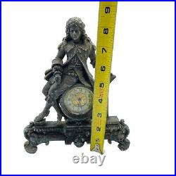 Antique 18th Century Ansonia Clock Co. Figural Mantle Clock RARE