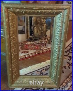 Antique Decorative Hanging Wall Glass Mirror Wooden Frame