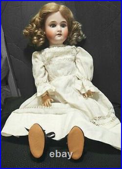 Antique Doll German Bisque 23 Dep Stamped Body