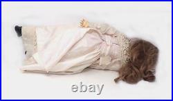 Antique H & Co. Viola 24 Bisque Head Sleep Eyes Doll Jointed Limbs -vg Cond