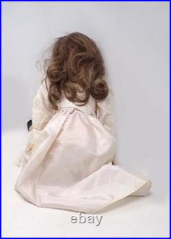 Antique H & Co. Viola 24 Bisque Head Sleep Eyes Doll Jointed Limbs -vg Cond