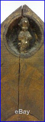 Antique Lippo Vanni 14th C. Original Jesus Oil Painting Old Rare Power Art Relic