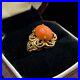 Antique-Vintage-Deco-Retro-14k-Yellow-Gold-Carved-Angelskin-Coral-Ring-Sz-3-5-01-ubku