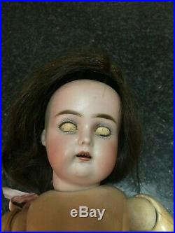 Antique doll bisque head composition body