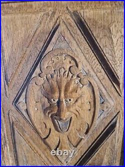 Antiques woodcarving demon devil