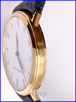 Audemars Piguet 18k Solid Gold Mens Dress Watch. Original Buckle. With Box