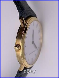 Audemars Piguet 18k Solid Gold Mens Dress Watch. Original Buckle. With Box