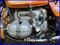 BMW R90S original Zustand no restauration 19800km vintage Boxer Daytona orange