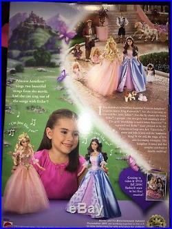 Barbie Anneliese The Princess and the Pauper Doll Set Singing