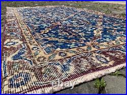 Bohemian rug, Area rug, Turkish rug, Vintage rug, Handmade rug 3,5 x 6,1 ft