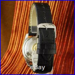 Bold Vintage Longines Conquest Automatic Date Steel Gents Watch Original 1960's
