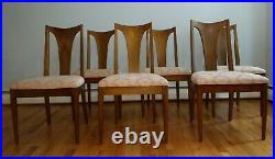 Broyhill Emphasis Dining Table Chairs Set Mid Century Modern Vintage Brasilia