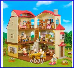 CALICO CRITTERS #CC1796 Red Roof Country Home Kids Gift Set New Factory Sealed