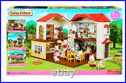 CALICO CRITTERS #CC1796 Red Roof Country Home Kids Gift Set New Factory Sealed