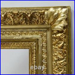 Ca. 1900 Old wooden decorative painting frame dimensions 8.5 x 6.1 in