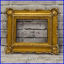Ca. 1930-1950 old wooden picture frame dimensions 9.6 x 7.3 in inside