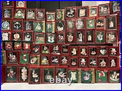 Carlton Cards Heirloom Christmas Ornaments, 113pc Huge Lot of BRAND-NEW Vintage