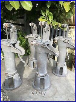 Cast Iron Vintage Style Water Pump Working water pump