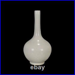 Chinese Antique Blanc de Chine Vase Sleeve Porcelain Qing Dynasty YongZhen-Mark