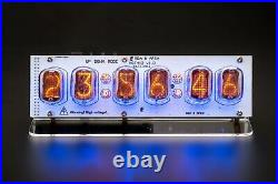 DIY KIT IN-12 Nixie Tube Clock with Acrylic Stand WITH TUBES FREE SHIPPING